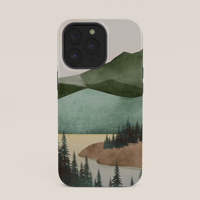 Abstract Art Landscape 16 iPhone Case Gallery Image 35