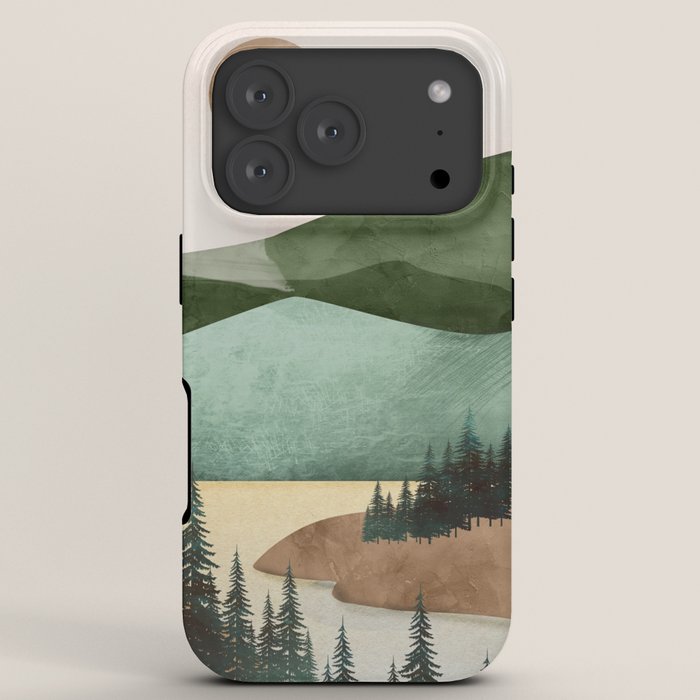 Abstract Art Landscape 16 iPhone Case Gallery Image 7