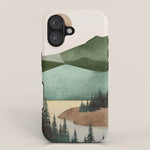 Abstract Art Landscape 16 iPhone Case Gallery Image 1