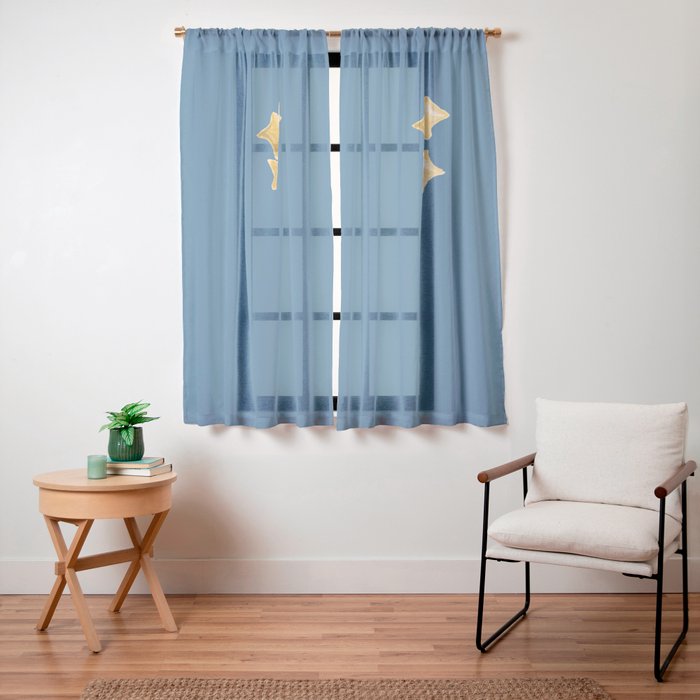 Astronaut's dream Window Curtain Gallery Image 19