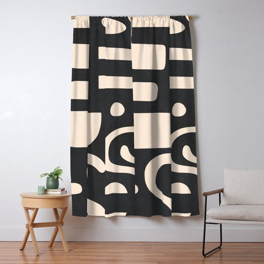 Soft Movement 3 Window Curtain Gallery Image 1
