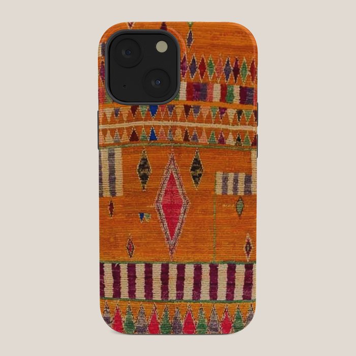 Orange Traditional Moroccan Design iPhone Case Gallery Image 34