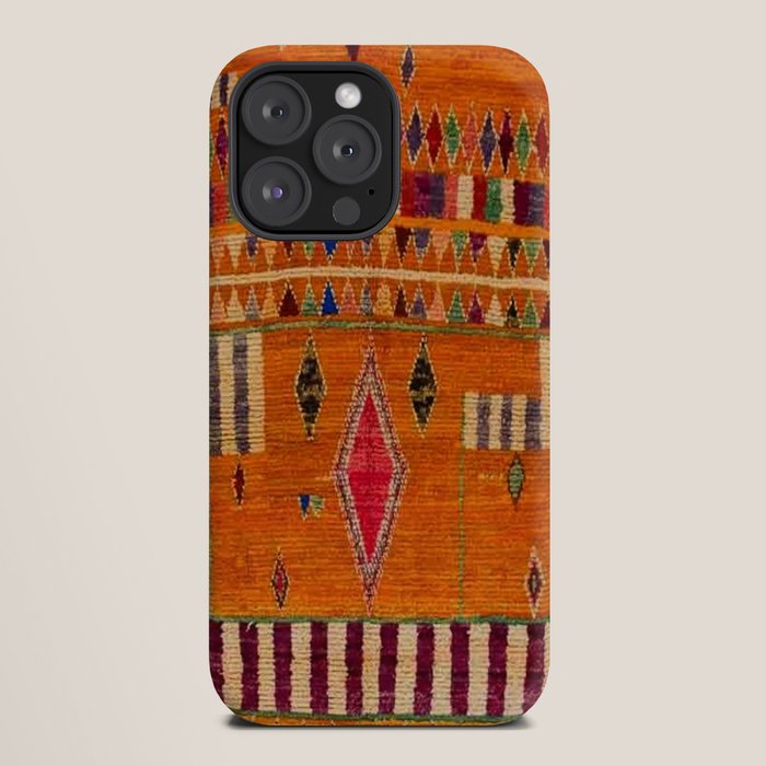 Orange Traditional Moroccan Design iPhone Case Gallery Image 20