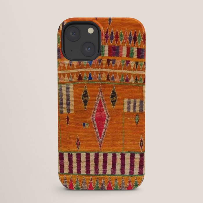 Orange Traditional Moroccan Design iPhone Case Gallery Image 25
