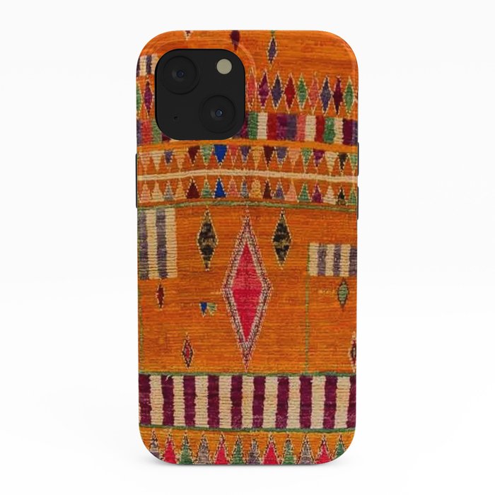 Orange Traditional Moroccan Design iPhone Case Gallery Image 38