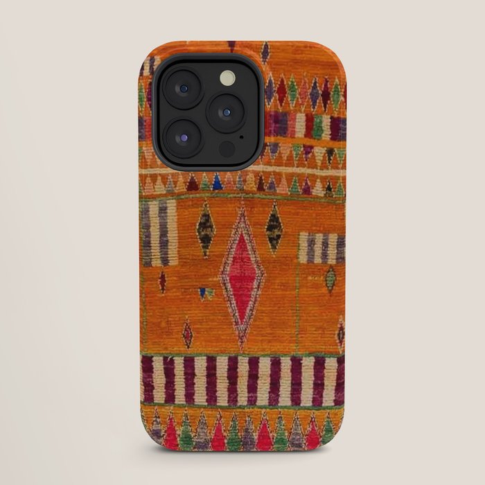 Orange Traditional Moroccan Design iPhone Case Gallery Image 27