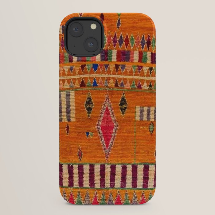 Orange Traditional Moroccan Design iPhone Case Gallery Image 30