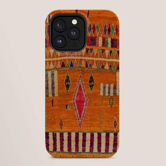 Orange Traditional Moroccan Design iPhone Case Gallery Image 28