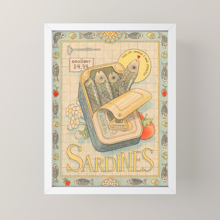 Sardines Mini Art Print Gallery Image 4