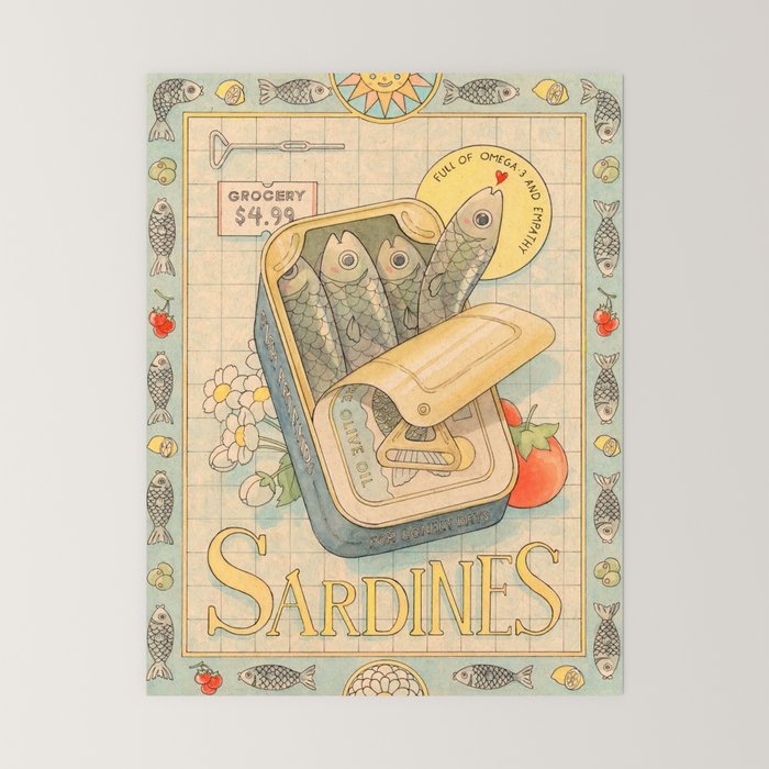 Sardines Mini Art Print Gallery Image 6