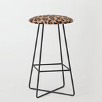 Classic Leopard Print (Muted Colors) Stool Gallery Image 1