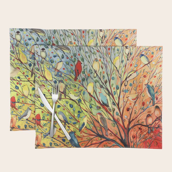 27 Birds Placemat Gallery Image 2