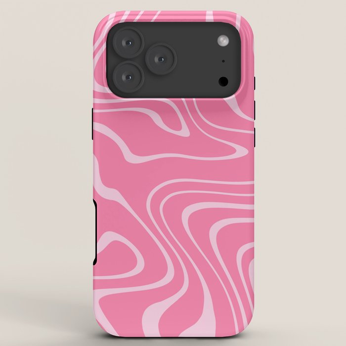 Pink Abstract Swirl Pattern iPhone Case Gallery Image 8