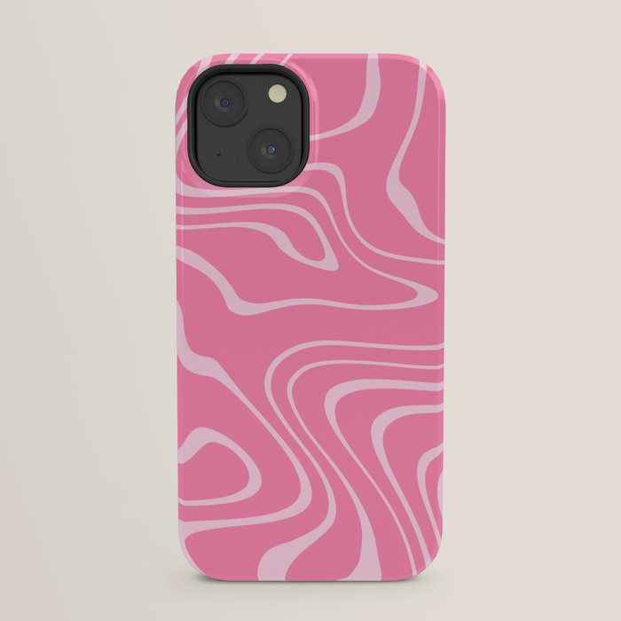 Pink Abstract Swirl Pattern iPhone Case Gallery Image 21