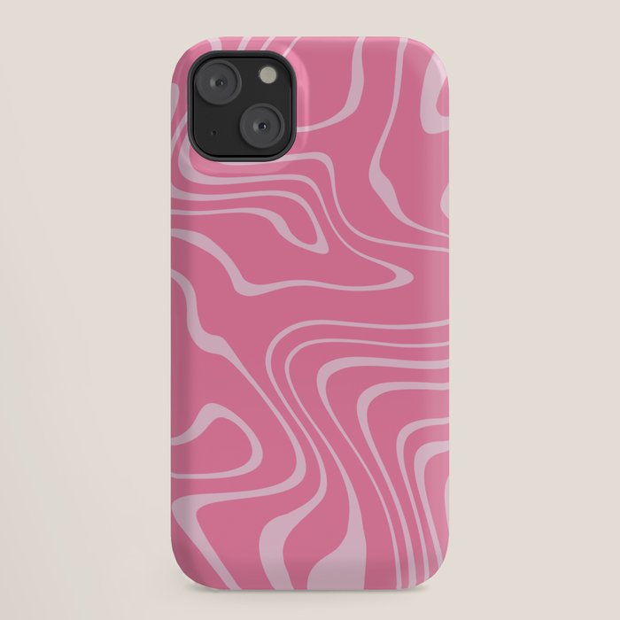 Pink Abstract Swirl Pattern iPhone Case Gallery Image 18