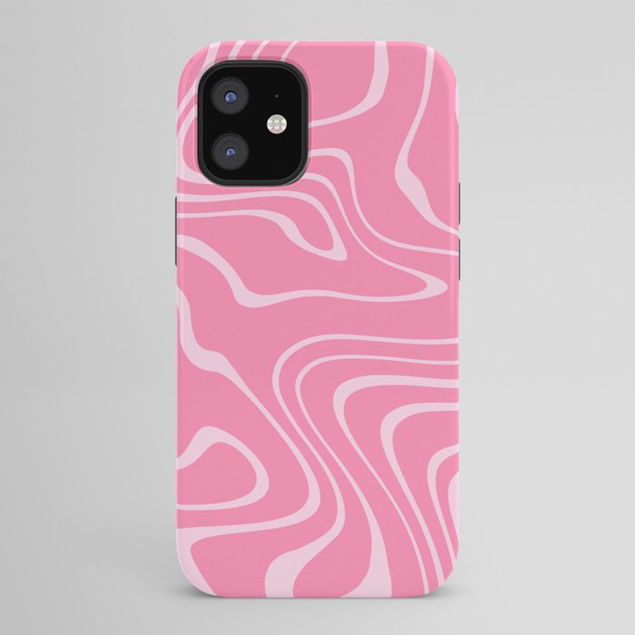 Pink Abstract Swirl Pattern iPhone Case Gallery Image 42