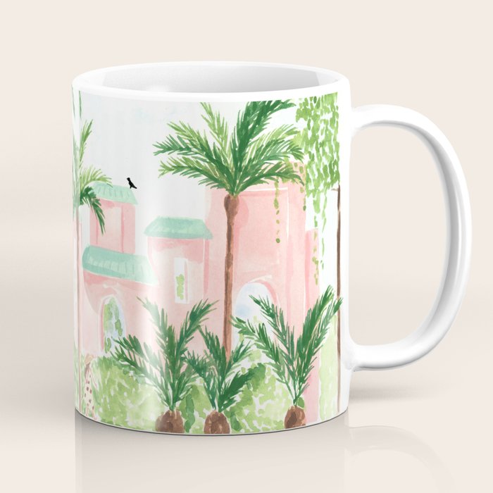 Pink Hotel Coffee Mug Gallery Image 1