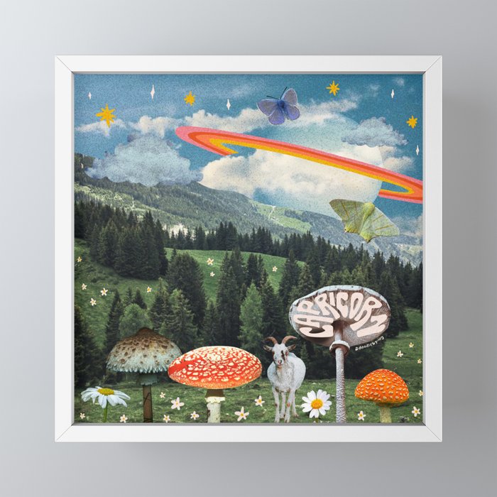 Capricorn Collage Mini Art Print Gallery Image 4