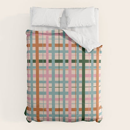 Gingham - Pastel Color Duvet Cover Gallery Image 6