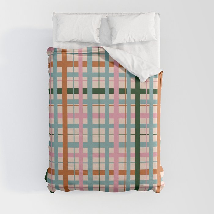 Gingham - Pastel Color Duvet Cover Gallery Image 8