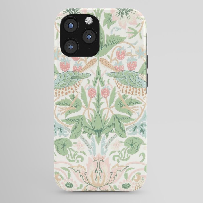 William Morris Strawberry Thief Cochineal Willow iPhone Case Gallery Image 44