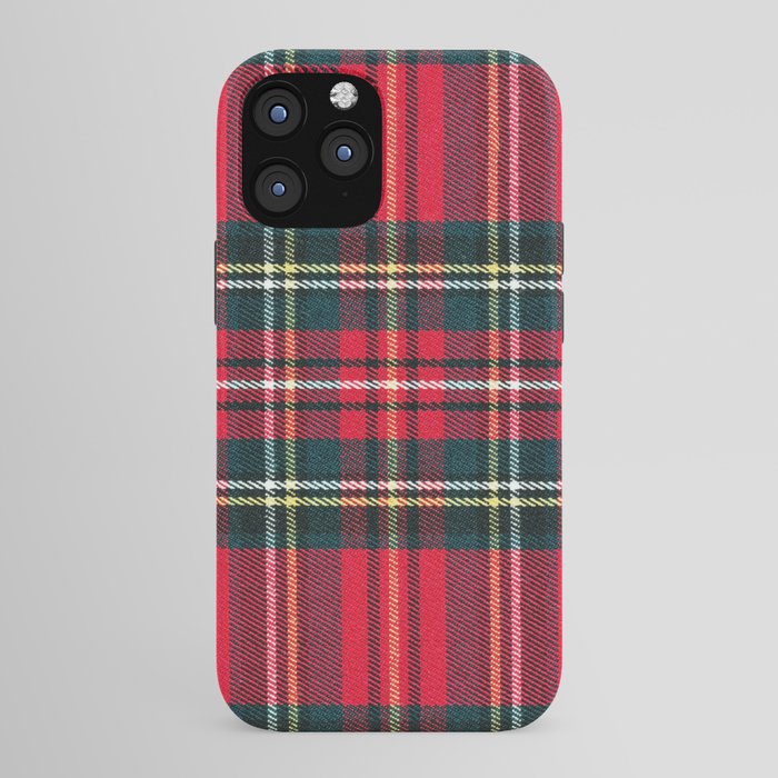 Black Red Tartan Plaid Scottish Pattern iPhone Case Gallery Image 43