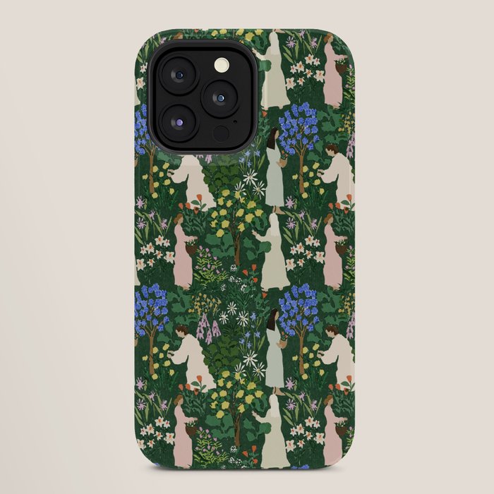 Ladies working in the garden iPhone Case Gallery Image 28