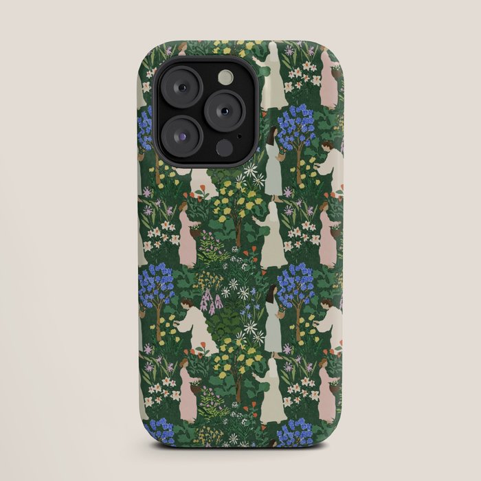 Ladies working in the garden iPhone Case Gallery Image 19