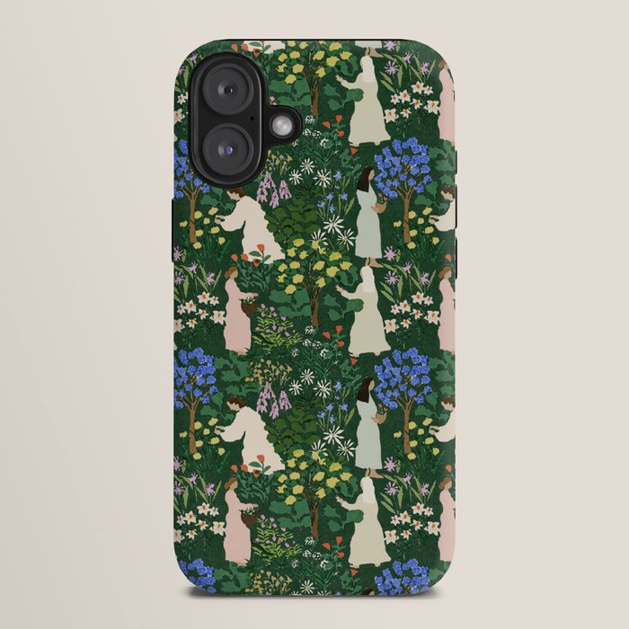 Ladies working in the garden iPhone Case Gallery Image 10