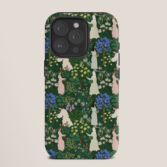 Ladies working in the garden iPhone Case Gallery Image 11