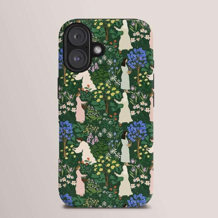 Ladies working in the garden iPhone Case Gallery Image 13