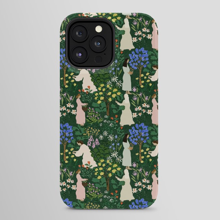 Ladies working in the garden iPhone Case Gallery Image 32