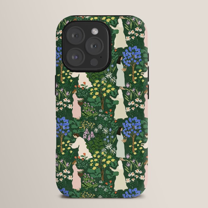 Ladies working in the garden iPhone Case Gallery Image 15