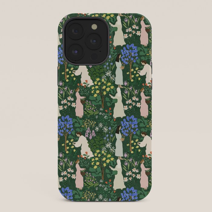 Ladies working in the garden iPhone Case Gallery Image 36