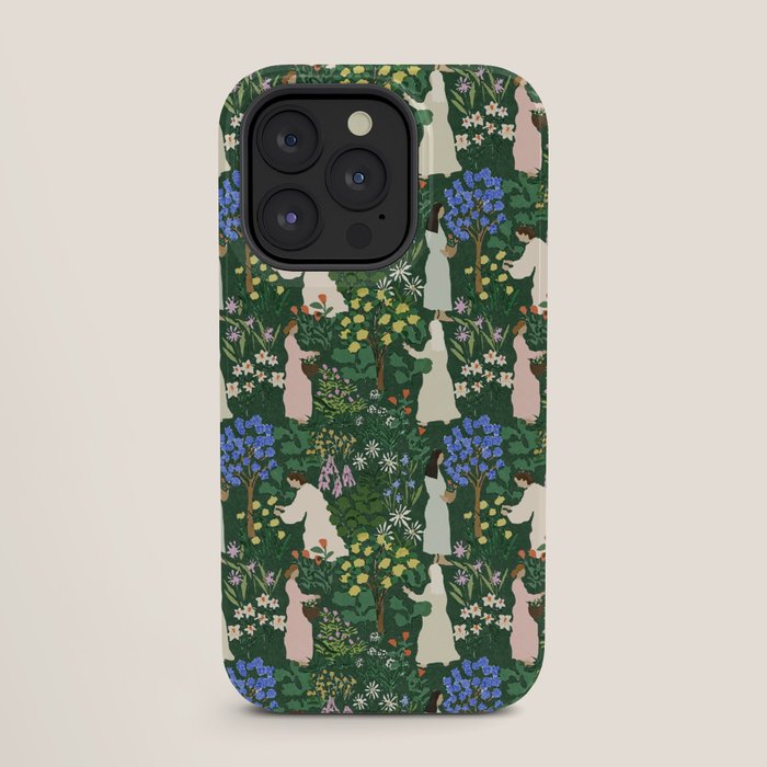 Ladies working in the garden iPhone Case Gallery Image 27