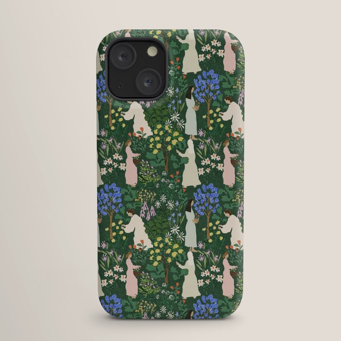 Ladies working in the garden iPhone Case Gallery Image 17