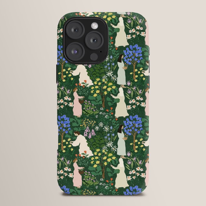Ladies working in the garden iPhone Case Gallery Image 16