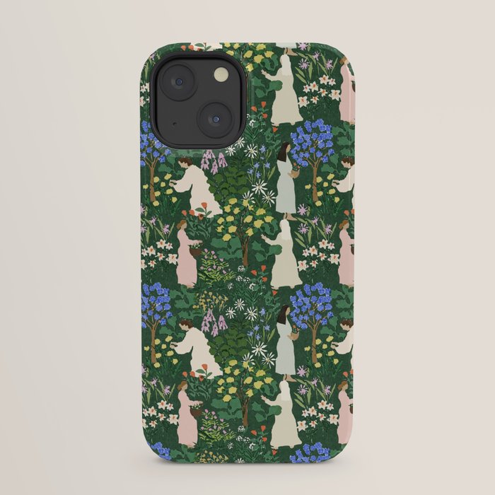 Ladies working in the garden iPhone Case Gallery Image 21