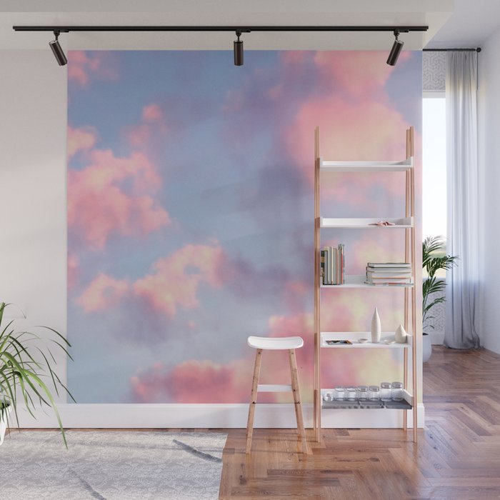 Whimsical Sky Wall Mural Gallery Image 1