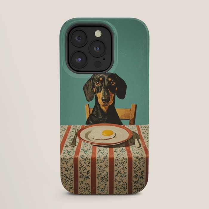 Dachshund Waiting For Breakfast iPhone Case Gallery Image 27