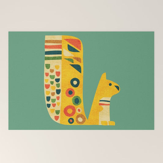 Century Squirrel Welcome Mat Gallery Image 2
