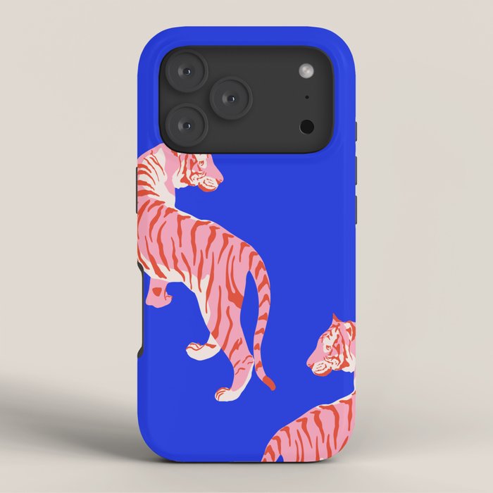 Wildcats on Indigo Blue iPhone Case Gallery Image 3