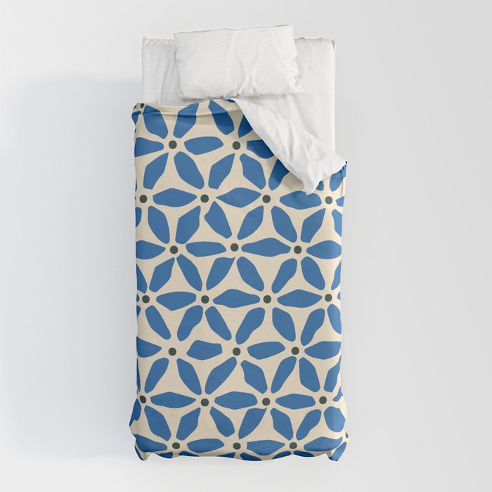 Blue flower pattern Duvet Cover Gallery Image 5