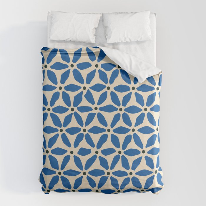 Blue flower pattern Duvet Cover Gallery Image 6