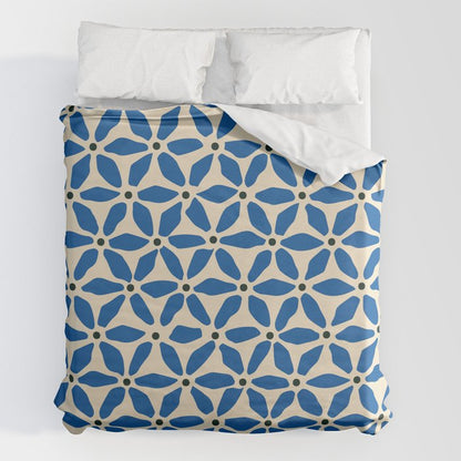 Blue flower pattern Duvet Cover Gallery Image 7
