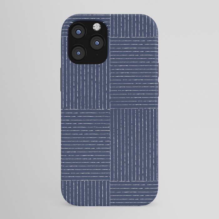 Lines III (Navy) iPhone Case Gallery Image 43