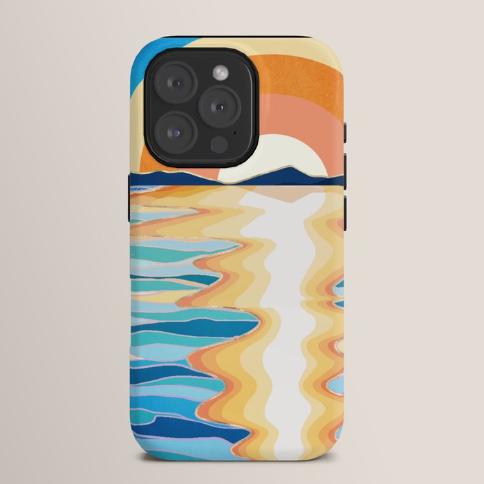 Retro Ocean Sun iPhone Case Gallery Image 15