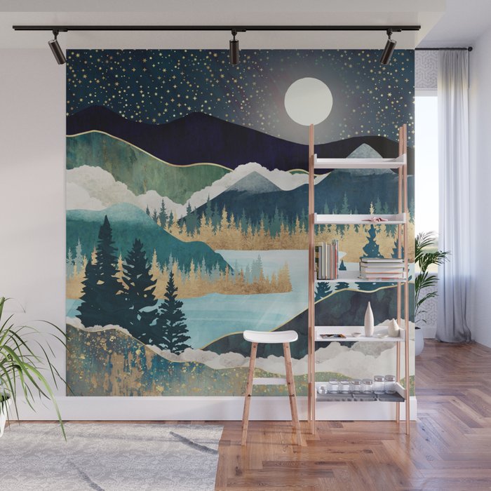 Star Lake Wall Mural Gallery Image 1