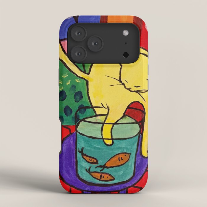Cat with Red Fish- Henri Matisse iPhone Case Gallery Image 4