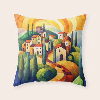 Eternal Tuscany Throw Pillow Gallery Image 4